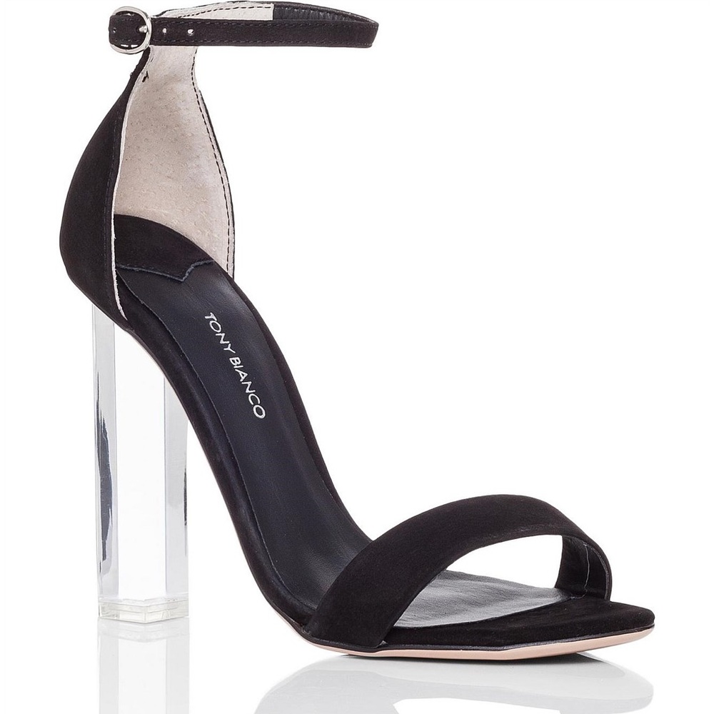 Tony Bianco Kashmir Black Heels